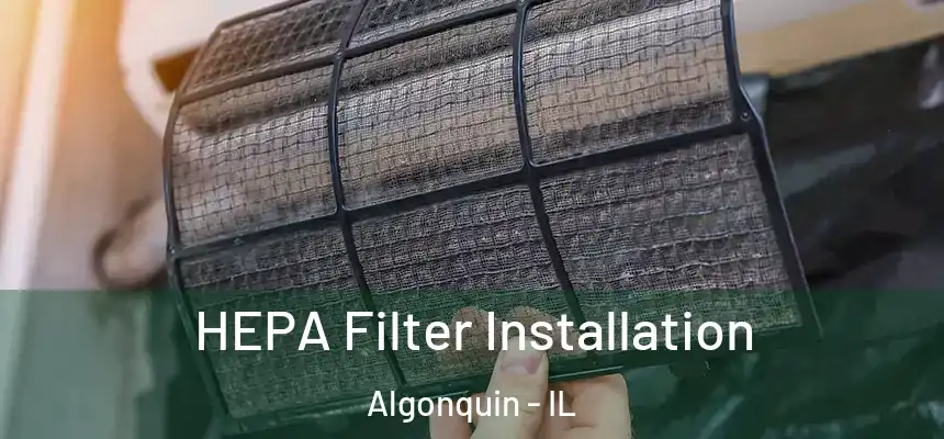  HEPA Filter Installation Algonquin - IL