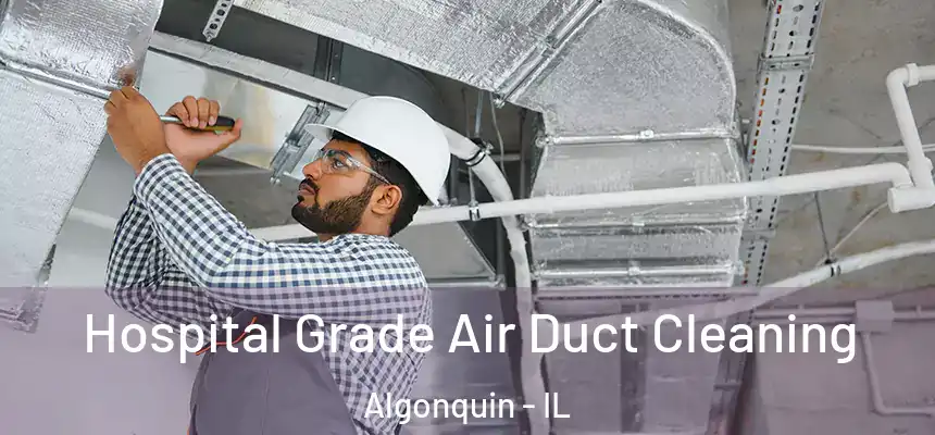  Hospital Grade Air Duct Cleaning Algonquin - IL