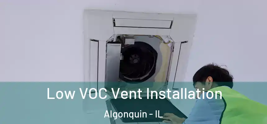  Low VOC Vent Installation Algonquin - IL