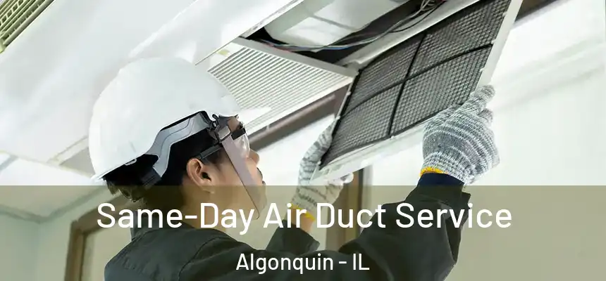  Same-Day Air Duct Service Algonquin - IL